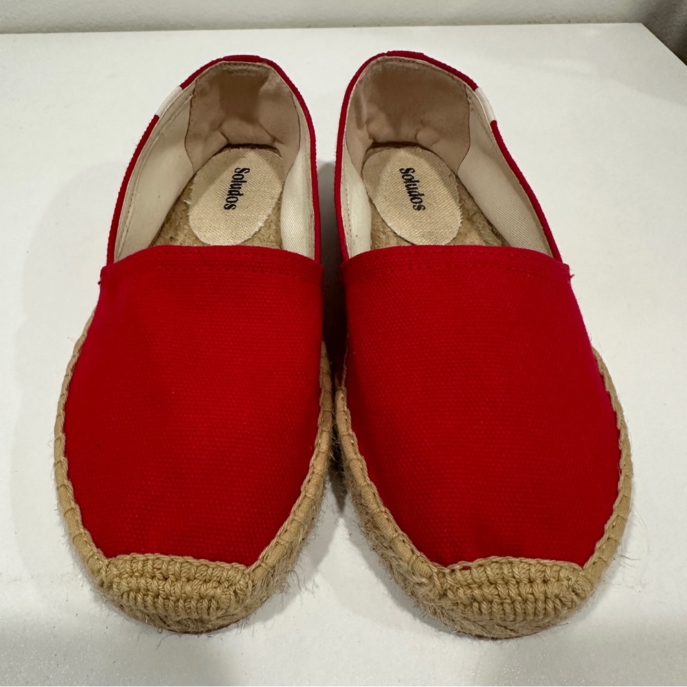Soludos Red Espadrilles